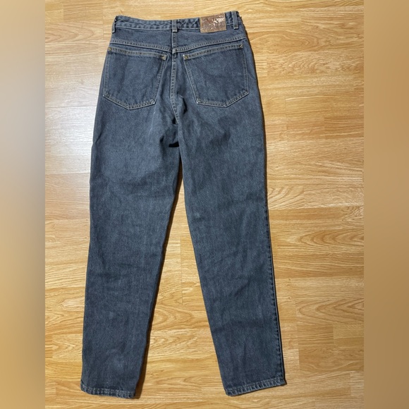 UC- 90’s Marithe Francois Girbaud Black Jeans Women's Straight Leg Size 9/10 - Picture 3 of 4